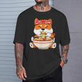 秋田芝犬ラーメンそばうどん丼アニメ漫画 Tシャツ 彼への贈り物