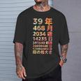 面白い39歳の誕生日の古いメーター 面白い39歳のギフト 女性 男性 面白い電卓 39歳の誕生日のギフト Tシャツ 彼への贈り物