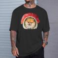 面白いtシャツ ポメラニアン 犬 イヌ 寿司 メンズ 犬好き グッズ かわいい おもしろ 面白い 服 ネタ Tシャツ 彼への贈り物