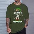 Grammy Elf Squad Xmas Family Matching Group Christmas Elf T-Shirt Gifts for Him
