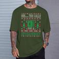 Oh This Calls For A Spreadsheet Christmas Ugly Sweater Excel T-Shirt Gifts for Him