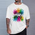 Bura Na Mano Holi Hai India Hindu Colors Happy Holi Festival Tシャツ 彼への贈り物