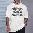 Checkered In My Monster Truck Mama Era Monster Truck Mom T-Shirt Gifts for Him