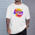 Colormear Happy Holi Tシャツ 彼への贈り物