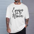 Equipo De La Novia Team Bride Espagne Bachelorette Party T-Shirt Cadeaux pour lui