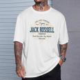 Jack Russell Terrier ヴィンテージジャック・ラッセル・テリア 長袖tシャツ Tシャツ 彼への贈り物