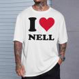 I Love Nell Tシャツ 彼への贈り物