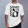 Skakaka Enjoy Yourself Its Later Than You Think 長袖tシャツ Tシャツ 彼への贈り物