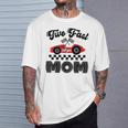 Two Fast Mom Of The Birthday Boy Racing Car Family T-Shirt Gifts for Him