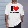アイ・ラブ・ローソン Tシャツ 彼への贈り物