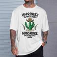 ガンスモークを何度も見るロングブランチサルーン Tシャツ 彼への贈り物