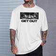 ゲット・アウト・アイズ Tシャツ 彼への贈り物