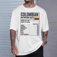 コロンビア 栄養成分 食品 カミセタ コミダ コロンビア Tシャツ 彼への贈り物