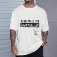 バスケットボール Basketball Life ラビット Tシャツ 彼への贈り物