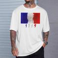 フランス革命 1789年 Tシャツ 彼への贈り物