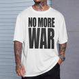 反戦 平和 イスラエル パレスチナ ウクライナ ロシア リビア シリア イエメン クルド トルコ No More War Tシャツ 彼への贈り物