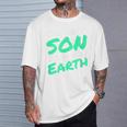 息子の男のための最高の息子の誕生日プレゼント Beston I Know On Earth Tシャツ 彼への贈り物