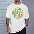 数字円周率ティー Tシャツ 彼への贈り物