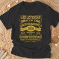 15 Años Cumpleaños Las Leyendas Nacen En Noviembre De 2010 Camiseta unisex Regalos para ancianos