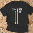 2B Or Not 2B 鉛筆 シェイクスピア ハムレット 引用 面白い 長袖tシャツ Tシャツ 高齢者への贈り物