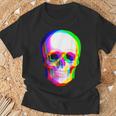 3Dスカル。 Tシャツ 高齢者への贈り物