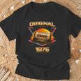 50歳 誕生日 男性女性intage 1976年1976年生まれ レトロデザインブランド Tシャツ 高齢者への贈り物