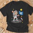 6 Geburtstag Astronaut All Weltraum Junge 6Er Geburtstag T-Shirt Geschenke für alte Männer