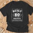 80年前に建てられたヴィンテージファニー80歳の誕生日。 Tシャツ 高齢者への贈り物