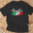 Aprilia イタリア 国旗 イタリア お土産 贈り物 お揃い イタリアン Tシャツ 高齢者への贈り物