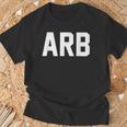 Arb International Airport Code Ann Arbor Michigan Travel Tシャツ 高齢者への贈り物