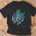 Axolotl Pastel Cute Axolotl Diseño Gráfico Camiseta unisex Regalos para ancianos