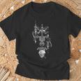 Baphomet-Solve Et Coagula-オカルト神聖な幾何学 Tシャツ 高齢者への贈り物