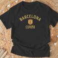 Barcelonapain スペイン、バルセロナ 長袖tシャツ Tシャツ 高齢者への贈り物