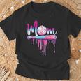 Baseball Mom Ice Cream Drip Mother's Day Baseball Mama T-Shirt Gifts for Old Men