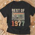 Best Of 1977 オールド・カセット 49歳の誕生日 レトロ Tシャツ 高齢者への贈り物