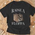 Big Floppa カラカルキャットミーム Raise A Floppa 長袖tシャツ Tシャツ 高齢者への贈り物