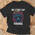 Bigtone Gap バージニア Usa クマと花のデザイン 長袖tシャツ Tシャツ 高齢者への贈り物