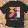 Bossa Nova ブラジル ジャズミュージック ヴィンテージモダンデザインtシャツ Tシャツ 高齢者への贈り物
