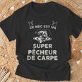 Ce Mec Est Unuper Pêcheur De Carpe Humour T-Shirt Cadeaux pour les vieillards