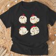 Chicken Chickens Cute Kawaii Anime Kawaii Japan Tシャツ 高齢者への贈り物
