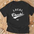 Choshi Local 銚子市ローカル 故郷 Tシャツ 高齢者への贈り物