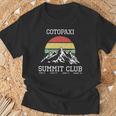 I Climbed Cotopaxiummit Club ハイキング エクアドルハイキング 長袖tシャツ Tシャツ 高齢者への贈り物