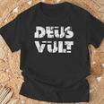 Cool Deusult God Wills It Meme Crusade Tシャツ 高齢者への贈り物