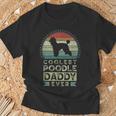 Coolest Poodle Daddy Ever Father's Day Dad Tシャツ 高齢者への贈り物