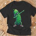 Dab Gurke Tanzende Dabbing Gurke Gemüse T-Shirt Geschenke für alte Männer