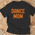 Dance Mom Orange Matching Parents Tシャツ 高齢者への贈り物