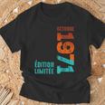 Depuis Octobre 1971 Année 1971 Rétro 1971Intage 1971 T-Shirt Cadeaux pour les vieillards