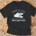 Día Del Padre Un Papá Normal Pero El Doble De Guay Camiseta unisex Regalos para ancianos