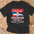 Dominican Republic Long Ago Country Flag Dr Native Tシャツ 高齢者への贈り物