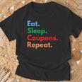 Eatleep クーポンリピート クーポンコレクター&クーポン愛好家 長袖tシャツ Tシャツ 高齢者への贈り物